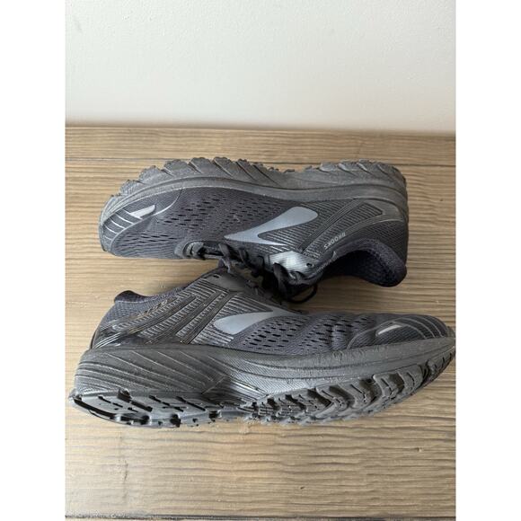 Brooks Adrenaline GTS 18 Running Shoes All Black - US womens size 11 Medium B - Picture 6 of 8